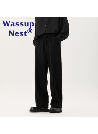 Buy New WASSUP NEST Fashion Straight Casual Pants in Saudi Arabia