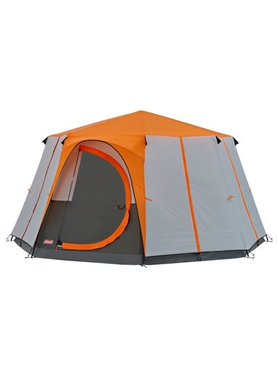 Buy Coleman Tent Octagon Cortes 8 Person Orange in UAE