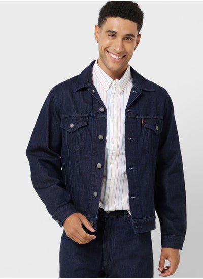 Buy Double Pocket Detailed Denim Jacket in UAE