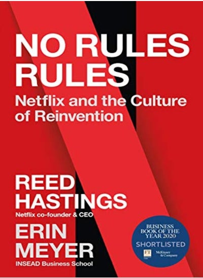 اشتري No Rules Rules Netflix And The Culture Of Reinvention by Hastings, Reed - Meyer, Erin Hardcover في الامارات