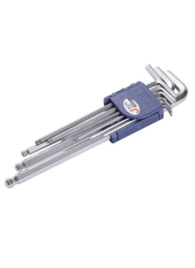 Buy Jetech Ball End Hex Key Wrench Set,9 Pieces Long Arm Allen Wrench Set(SAE) Visit the Jetech Store in UAE