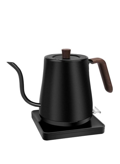 Buy Electric Gooseneck Kettle, 0.8 Liter Stainless Steel Pour-Over Kettle,304 Stainless Steel Coffee Pot for Brewing Coffee and Tea in Saudi Arabia