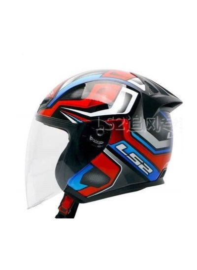 Buy Half Face Helmet For Motorcycle Size L in Saudi Arabia