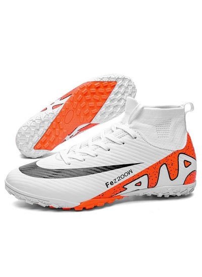 Buy Youth Boys Outdoor Indoor Professional Unisex Football Shoes in Saudi Arabia