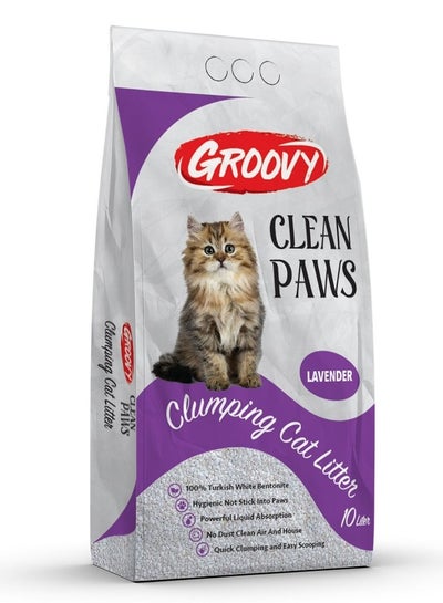 اشتري GROOVY | Clumping Cat Litter - Lavender | 10 L في مصر