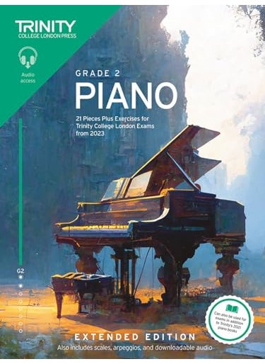 Buy Trinity College London Piano Exam Pieces Plus Exercises From 2023 Grade 2 Extended Edition in UAE