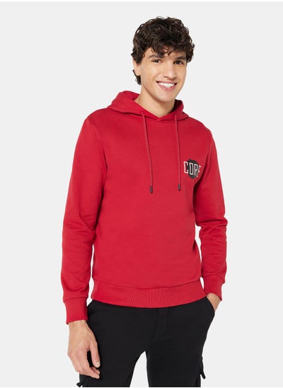 Buy Logo Street Regular Fit Hoodie in UAE