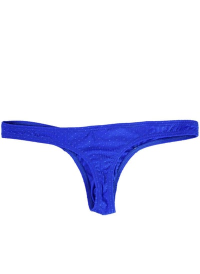 Buy Men's Comfortable Solid Color Briefs Blue in Saudi Arabia