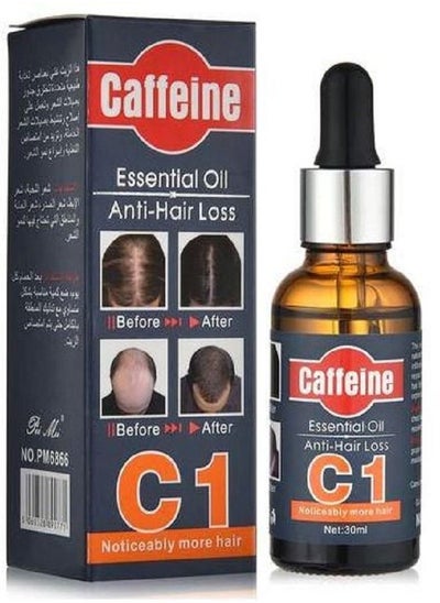 اشتري Caffeine C1 Anti Hair Loss Essential Oil For Men & Woman 30ml في الامارات