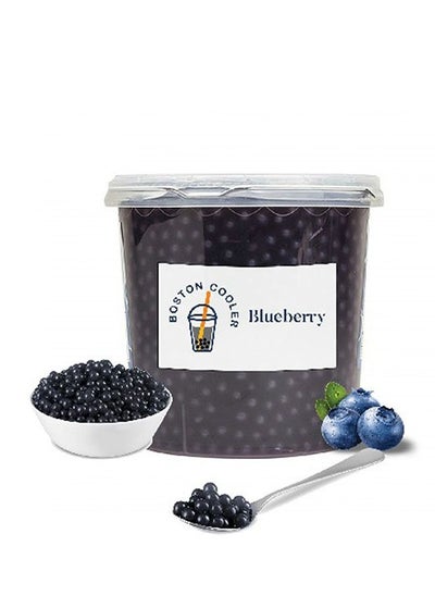 Buy Blueberry Boba Original Boston Coolers 3 Kg For Bubble Tea Milk Tea Smoothie And Fruit Tea in UAE