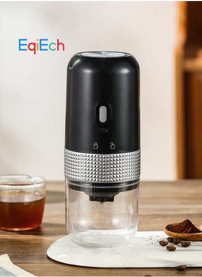 Buy Rechargeable Coffee Grinder,Electric Coffee Bean Grinder, Multiple Grinding Settings Espresso Grinder with Adjustable Burr and Removable Chamber for Home/Camping/Travel in Saudi Arabia