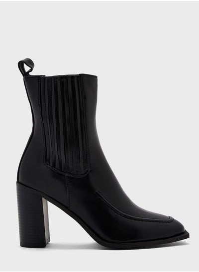 Buy Block-Heel Ankle Boots in UAE