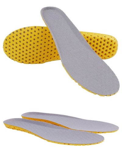 Buy 2 Pairs Of Orthopedic Arch Support Insoles Multi-Functional Shock-Absorbing Sweat-Absorbing And Breathable Suitable For Adults And Children's Leisure Sports in UAE