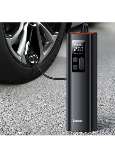 اشتري Baseus Mini Car Air Compressor 12V 150PSI Portable Car Tire Inflator Smart Digital Inflatable Pump For Car Bicycle Boat Air Pump في الامارات