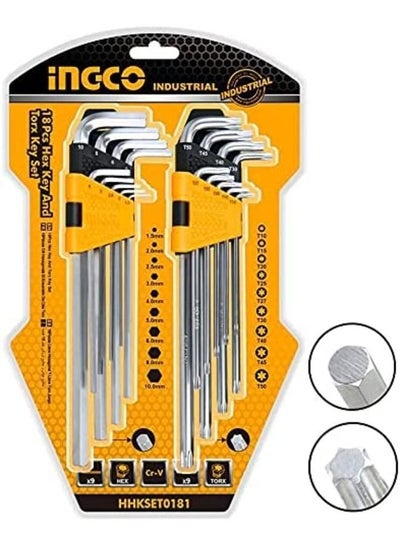 Buy Hex And Torx Set 18Pz in Egypt