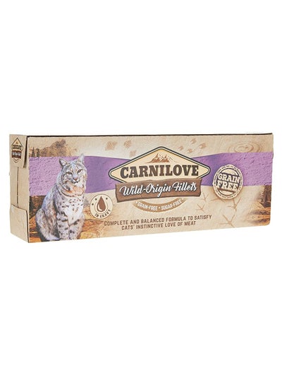 Buy Carnilove, Trout Enriched With Echinacea For Adult Cats Wet Food - 24pcs x 85g in 1 Box in UAE