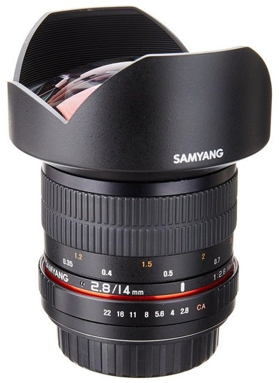 Buy SY14M-C 14mm F2.8 Ultra Wide Fixed Angle Lens for Canon , Black in UAE