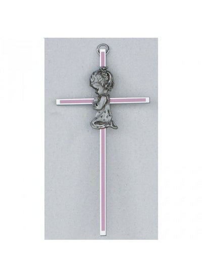 Buy 6" Girl Cross Pink Great New Baby Infant Christening Baptism Shower Gift in UAE