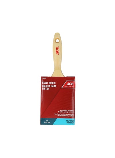 Buy Paint Brush with Wood Handle Multicolour 4 Inch XB-ACE20040V in Saudi Arabia