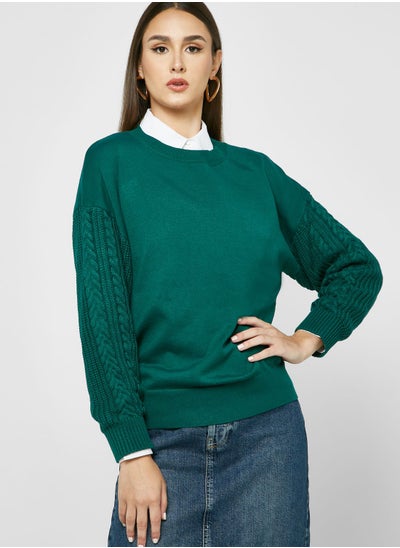 Buy Classic Long Sleeve Sweater in Saudi Arabia