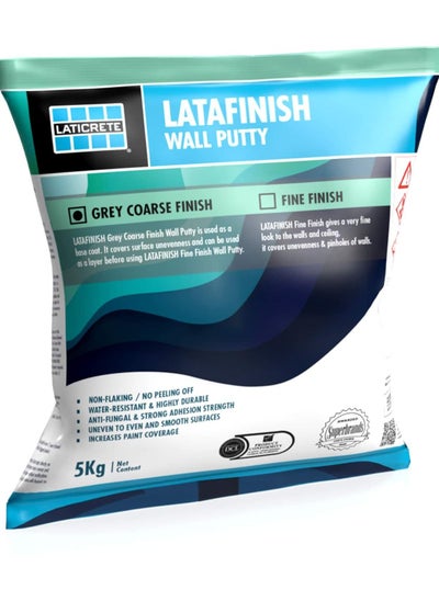 Buy Latafinish Wall Putty - Course grey in UAE