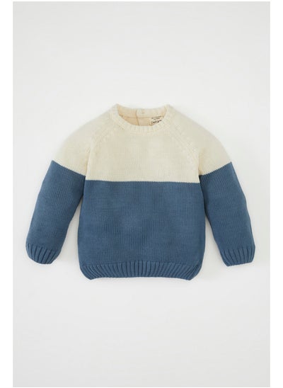 Buy Babyboy Tricot Regular Fit Long Sleeve Pullover in Egypt