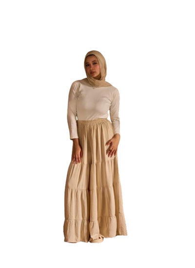 Buy Boho Pants Beige For Women in Egypt