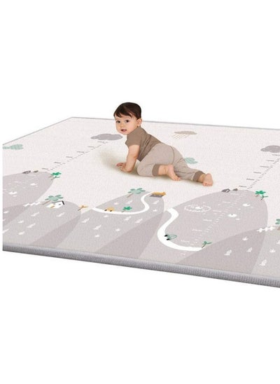 Buy Excellence RILLATEK-AE Baby Crawling Mat, 200 x 180 x 1 cm Non Toxic Floor Mat Foam Play Mat Double-Sided Waterproof Baby Play Mat for Toddler Boy Girl (Color Style-1) in UAE