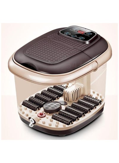 اشتري Automatic Electric Heating Foot Massager Foot Bath Massage Device Basin Deep Bucket Pedicure Foot Basin في الامارات