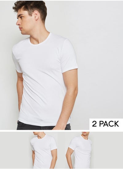 Buy 2 Pack Esential T-Shirt in Saudi Arabia