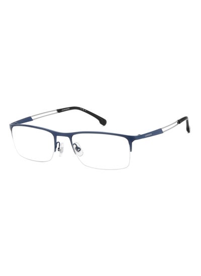 Buy Men's  Rectangular Shape Stainless Steel Sunglasses Carrera 8899  34 - Lens Size: 34.2 Mm - Mtt Blue M in UAE