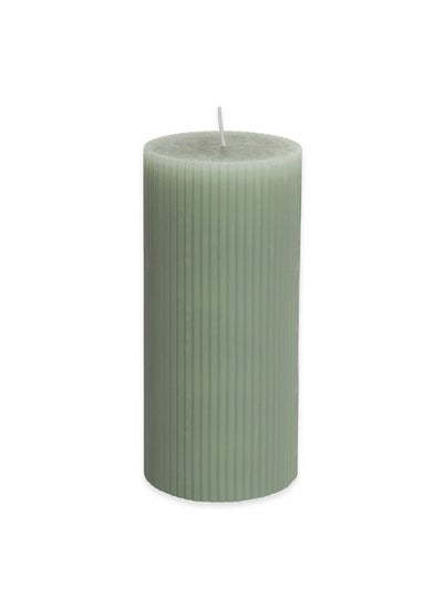 Buy Basic Tea Orchid Candle Green - 7X15 Cm in UAE