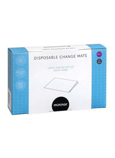 اشتري Pack Of 6 Disposable Changing Mat في الامارات