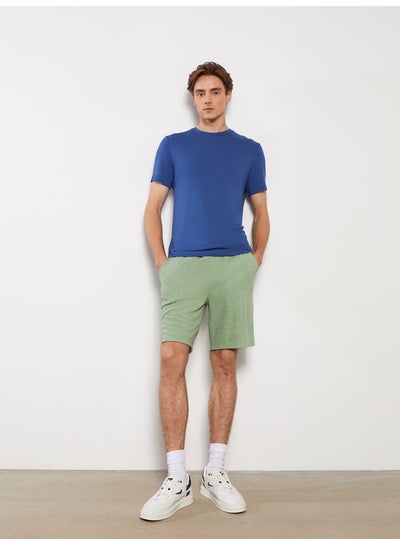 Buy Slim Fit Binding Detail Men's Shorts in Egypt