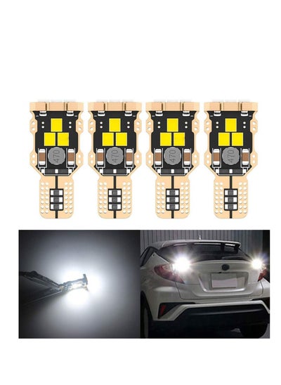 اشتري KASTWAVE Nonpolarity T15 912 921 906 W16W Led Bulb High 2835SMD 6000K 1800 Lumens Extremely Bright Error Free Led Bulbs For Backup Reverse Lights 3rd Brake Lights (4-Pack) في الامارات