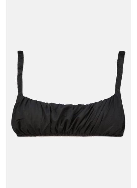 Buy Women Plain Bikini Top, Black in UAE