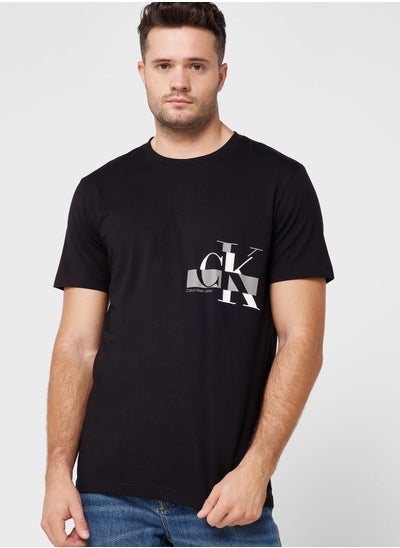 Buy Logo Crew Neck T-Shirt in UAE