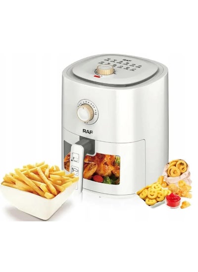 Buy Air Fryer R.5332W 6L 1500W White 6L in Egypt