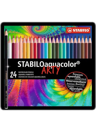 Buy Aquacolor Coloured Pencil Box - 24 in Egypt