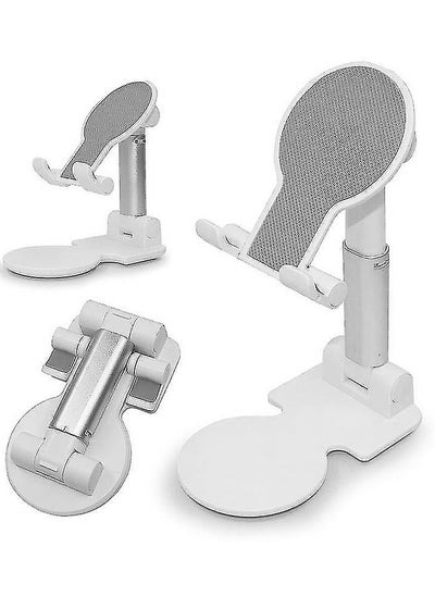 Buy White foldable desk phone holder in Saudi Arabia