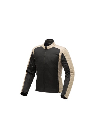 Buy Tucano Urbano Network 3G Bikers Jacket - Black/Sand Medium in UAE