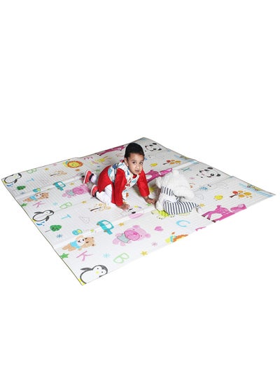 اشتري Extra Large Baby Play Mat Educational Crawling Mat Reversible Baby Play Mat Soft Playmat for Baby's Crawling Tummy Time Thick Floor Mats for Children في السعودية