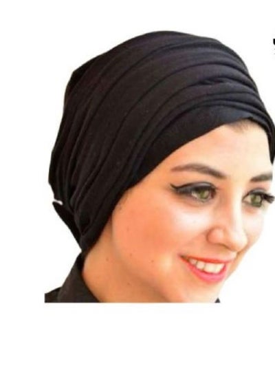 Buy Women's Casual Turban (Black) in Egypt