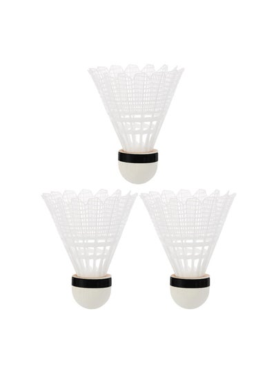 اشتري Shuttle Cock Set 3pcs, 8cm Sporting Elegance for Recreational Fun في الامارات