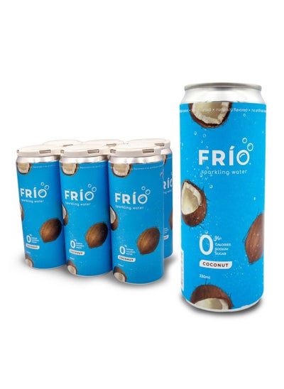 Buy Coconut Sparkling Water x 6 Pack-330ML in UAE