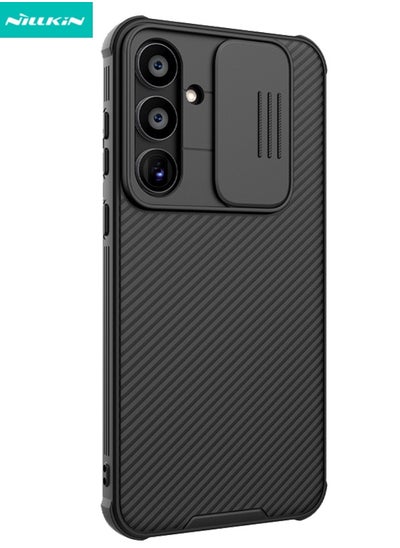 Buy Samsung Galaxy A55 Case, Slide Camera Case Design, 360° Full Body Coverage Shockproof Phone Back Cover, Anti-Fall Anti-Scratch Anti-fingerprint Protective Case for Samsung Galaxy A55 5G, Black in Saudi Arabia