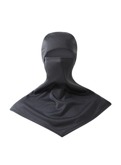 Buy Outdoor Riding Sunscreen Dustproof Breathable Quick Drying Sweat-absorbent Balaclava Cap in UAE