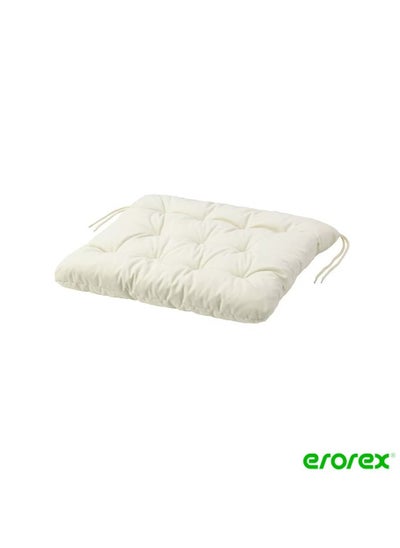 Buy Chair cushion outdoor beige 50x50 cm in Saudi Arabia