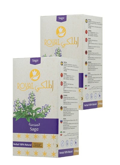 Buy Sage Natural Herbal Tea 2x20 Bags in UAE