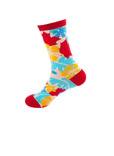 Buy Unisex Absorb Sweat and Deodorize Socks 3 Pairs High Quality Socks One Size Fits All in UAE